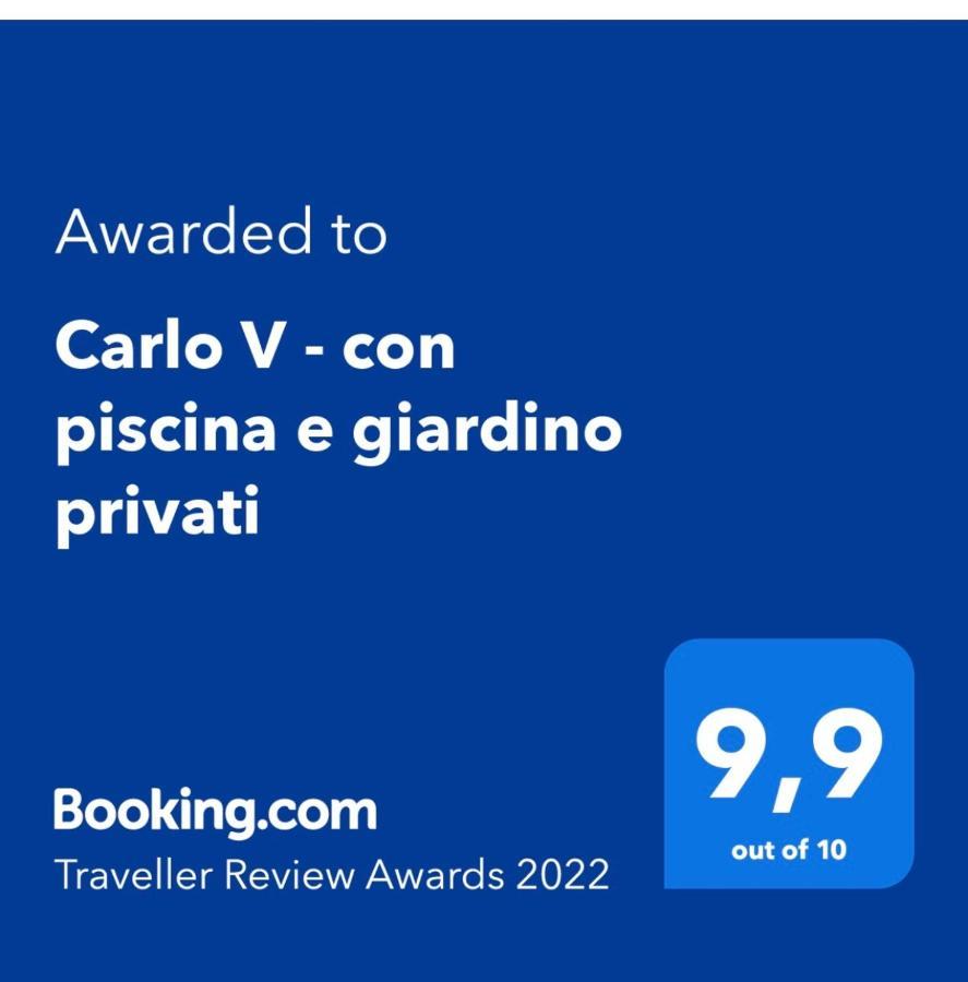 Carlo V - Con Piscina E Giardino Privati Lecce Exterior foto